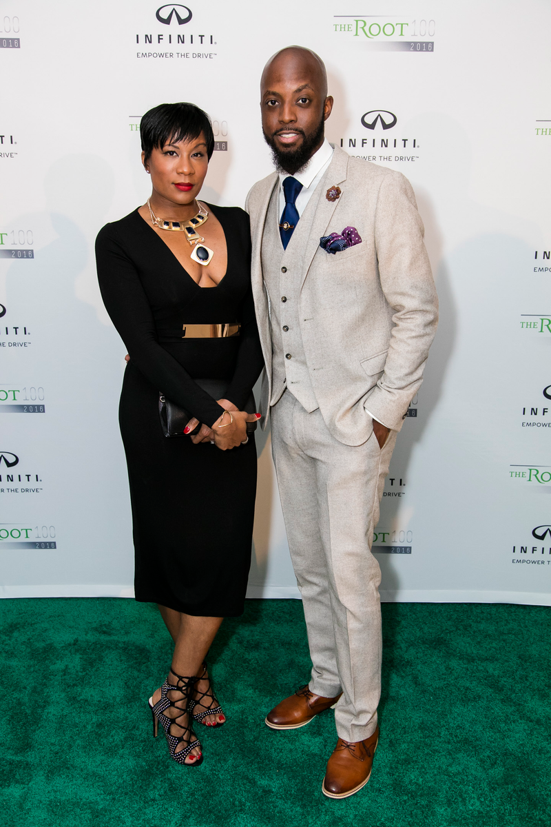 The Root Young, Fabulous and Female panelist Jovian Zayne and Wondaland DJ George Two Point OhDerrick Davis